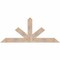 Ekena Millwork Saratoga Smooth Timber Gable Bracket, Douglas Fir, 72"W x 30"H x 3 1/2"D x 5 1/2"F, 10/12 Pitch GBW072X30X0406SAR00SDF - alternate 1